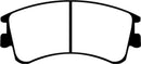 EBC 03-05 Mazda 6 2.3 Yellowstuff Front Brake Pads
