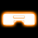 ORACLE Lighting Universal Illuminated LED Letter Badges - Matte White Surface Finish - A