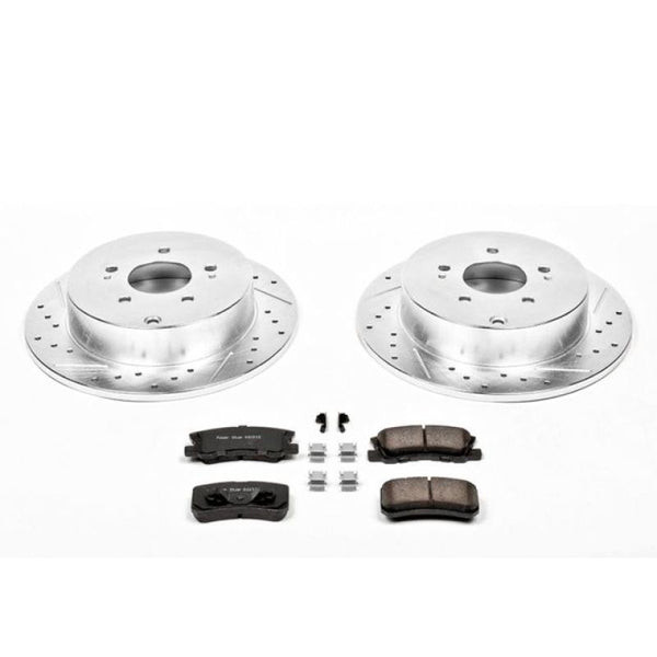 Power Stop 04-11 Mitsubishi Endeavor Rear Z23 Evolution Sport Brake Kit