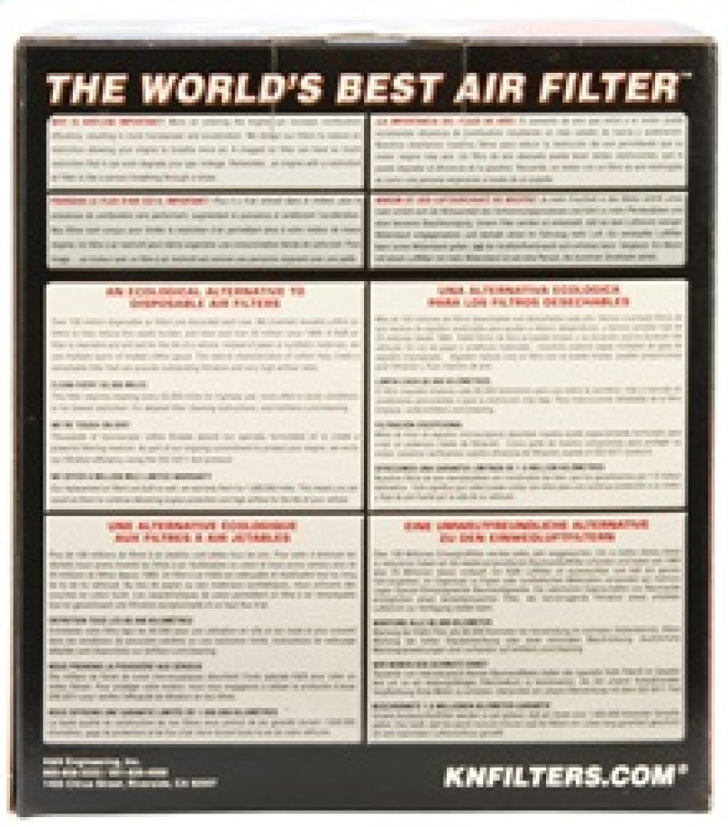 K&N 08 Audi A5 / S5 V6-3.2L / V8-4.2L Drop In Air Filter