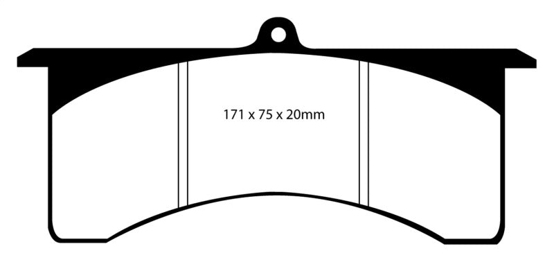 EBC Brakes Yellowstuff Performance Brake Pads