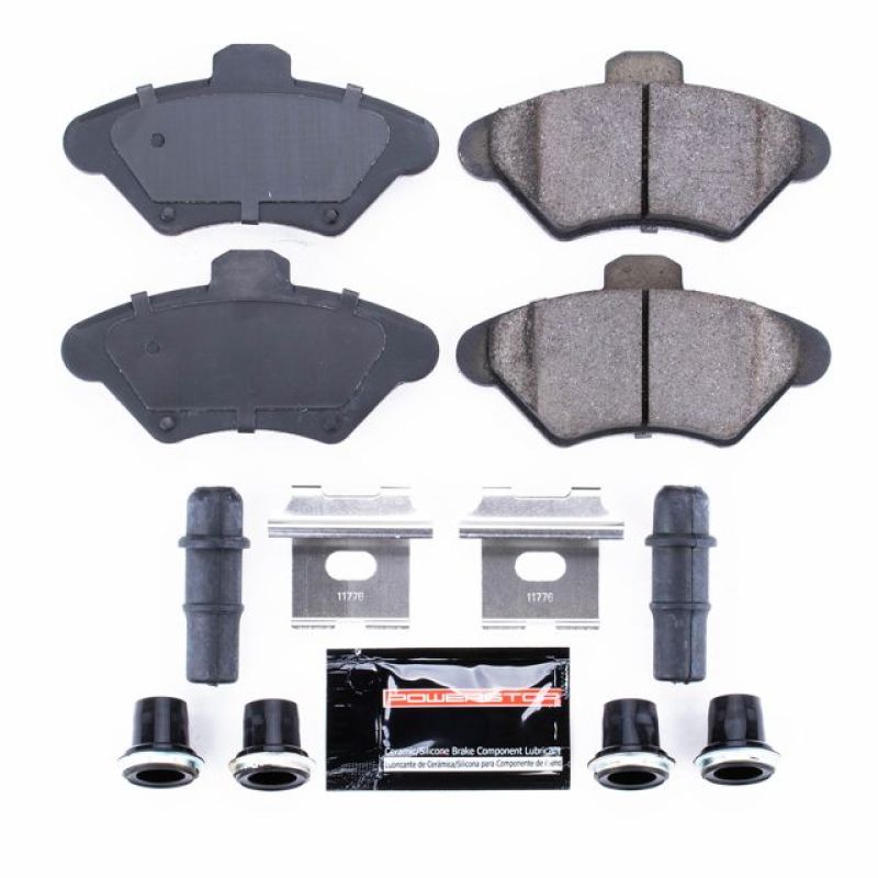 Power Stop 94-98 Ford Mustang Front Z23 Evolution Sport Brake Pads w/Hardware
