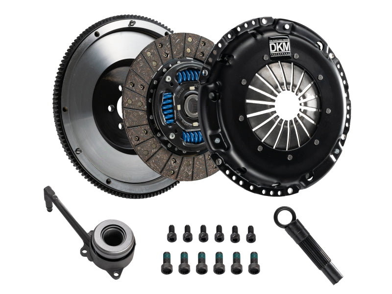 DKM Clutch VW GLI 1.8T 6-Spd Sprung Organic MB Clutch Kit w/Steel Flywheel (440 ft/lbs Torque)