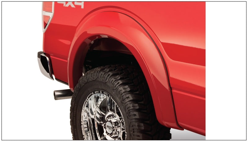 Bushwacker 09-14 Ford F-150 Styleside Extend-A-Fender Style Flares 4pc 67.0/78.8/97.4in Bed - Black