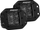 Rigid Industries D Series PRO Midnight Edition - Spot - Diffpaired - Pair