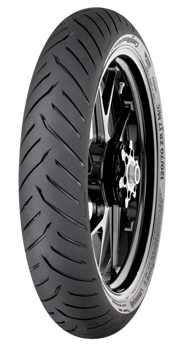 Continental ContiRoadAttack 4 Front Tire - 120/70 ZR17 M/C 58(W) TL