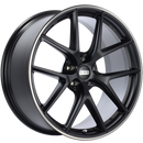 BBS CI-R 20x9 5x112 ET25 Satin Black Polished Rim Protector Wheel -82mm PFS/Clip Required