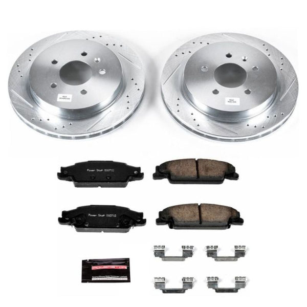 Power Stop 03-07 Cadillac CTS Rear Z23 Evolution Sport Brake Kit