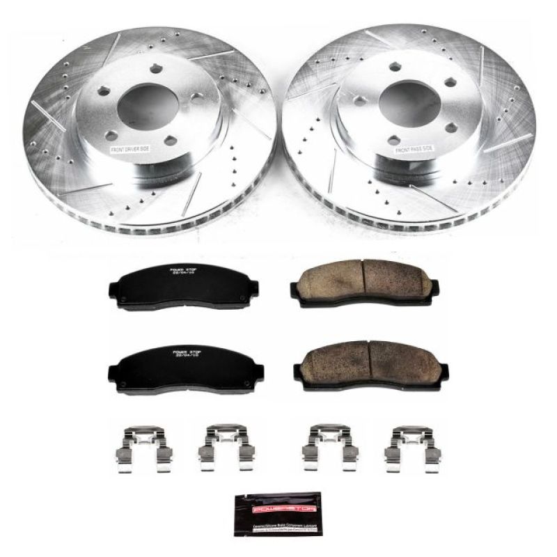 Power Stop 05-06 Chevrolet Equinox Front Z23 Evolution Sport Brake Kit