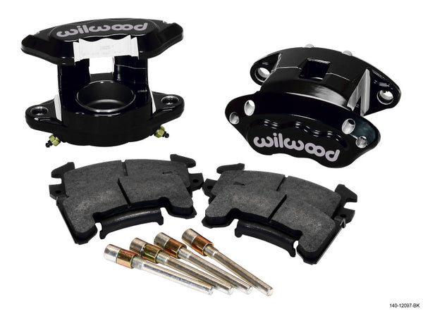 Wilwood D154 Front Caliper Kit - Black 2.50in Piston 1.04in Rotor