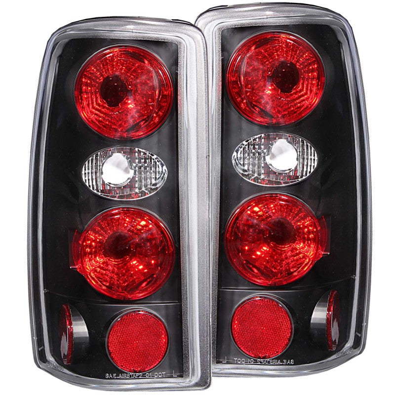 ANZO 2000-2006 Chevrolet Suburban Taillights Black