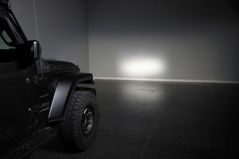 Diode Dynamics 18-21 Jeep JL Wrangler SS5 Bumper LED Pod Light Kit - Sport Yellow Driving