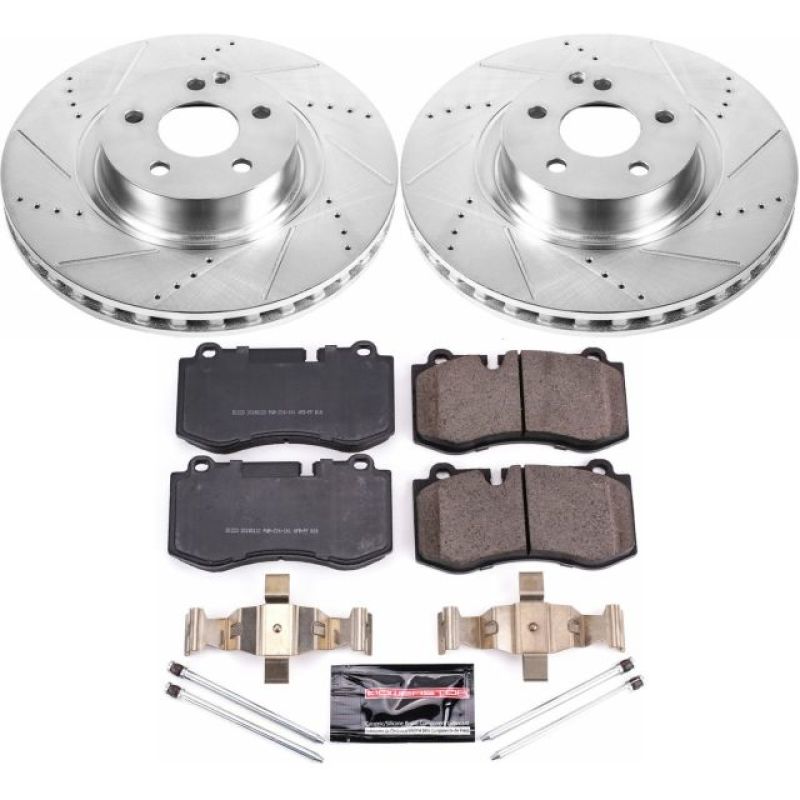 Power Stop 07-08 Mercedes-Benz CL550 Front Z23 Evolution Sport Brake Kit