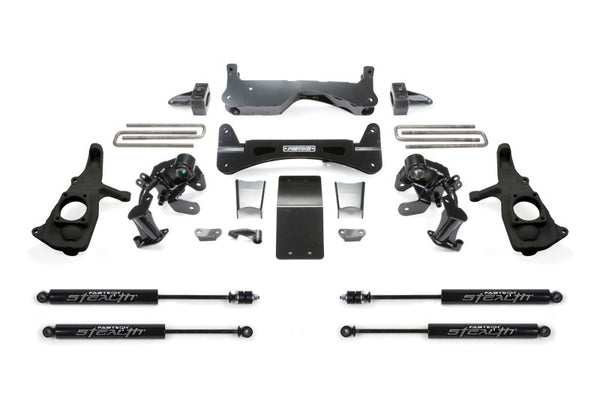 Fabtech 11-19 GM 2500HD 2WD/4WD 6in RTS System w/Stealth Shocks
