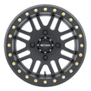 Method MR406 UTV Beadlock 15x8 4+4/-2mm Offset 4x156 132mm CB Matte Black w/BH-H24100 Wheel