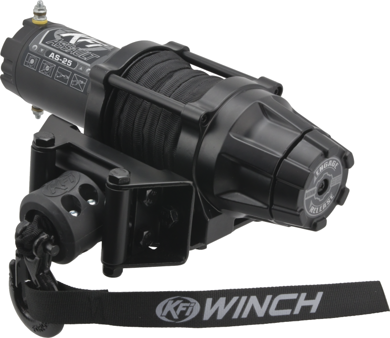 KFI Assault Winch Synth 2500Lbs