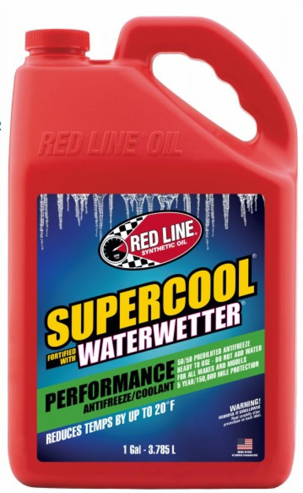 Red Line Supercool Coolant Performance 50/50 Mix 1 Gallon - Case of 4
