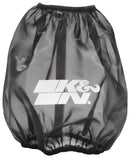 K&N Black Drycharger Round Tapered Custom Air Filter Wrap