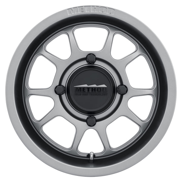 Method MR409 15x8 4+4/0mm Offset 4x136 106.25mm CB Steel Grey Wheel