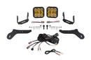 Diode Dynamics 17-20 Ford Raptor SS5 Bumper LED Pod Light Kit - Yellow Pro Combo
