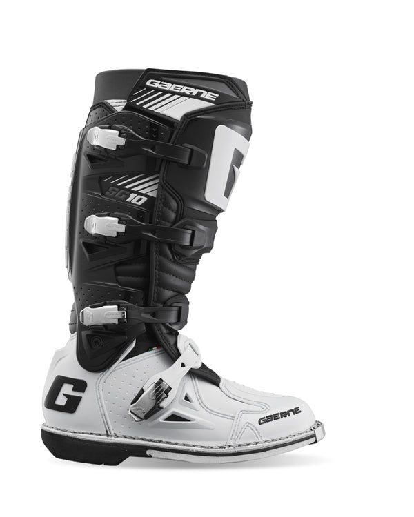 Gaerne SG10 Boot Black/White Size - 9
