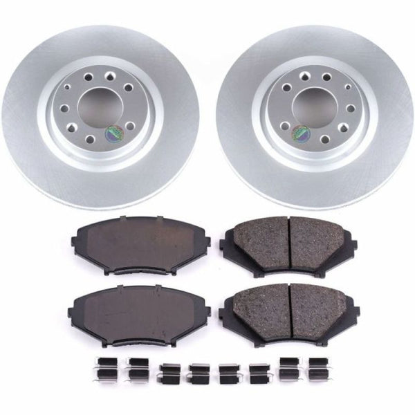 Power Stop 04-11 Mazda RX-8 Front Z17 Evolution Geomet Coated Brake Kit