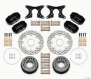 Wilwood Dynapro Lug Mount Dual Rear Dynamic Kit SA Drilled Big Ford New Style 2.50in Offset