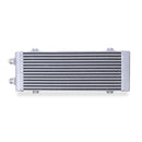 Mishimoto Universal Medium Bar and Plate Dual Pass Silver Oil Cooler