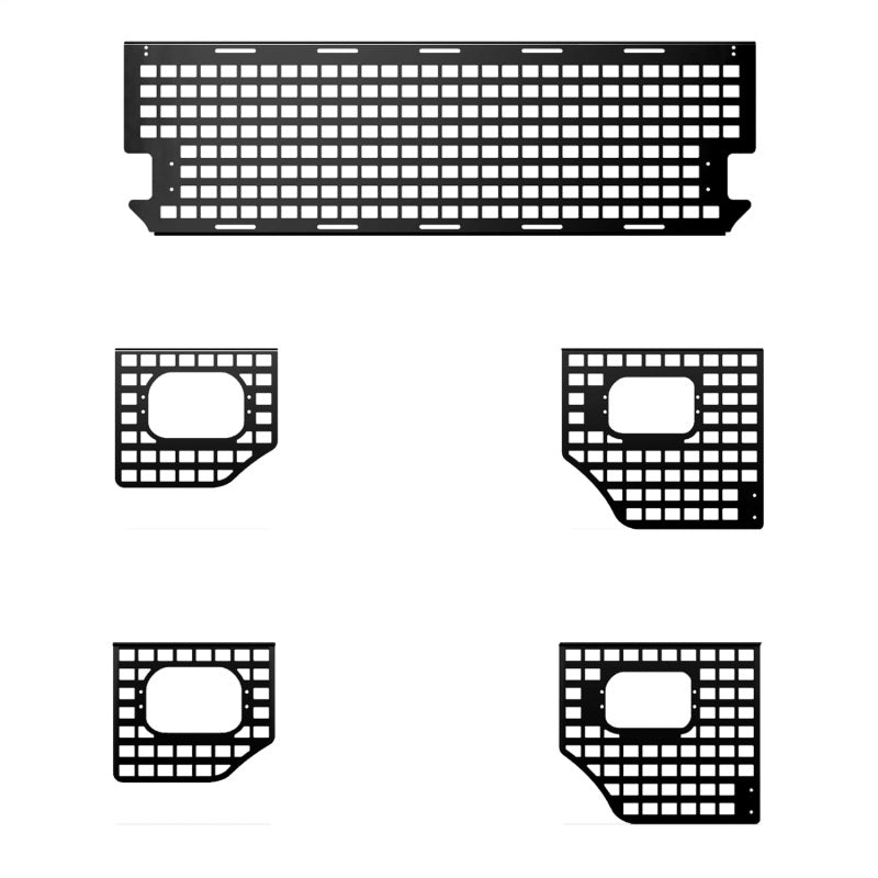 Putco 17-21 Ford Super Duty - 6.75ft (Standard Box) Molle Driver Side Panel