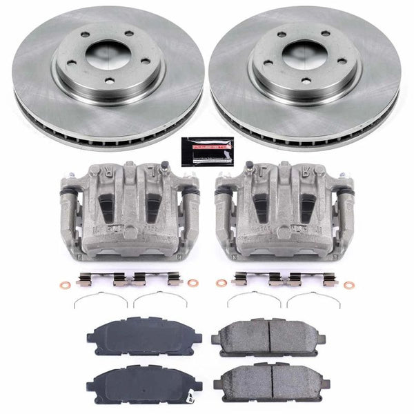 Power Stop 11-17 Nissan Quest Front Autospecialty Brake Kit w/Calipers