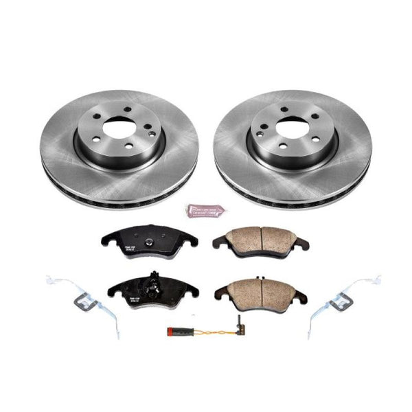 Power Stop 13-14 Mercedes-Benz C300 Front Autospecialty Brake Kit