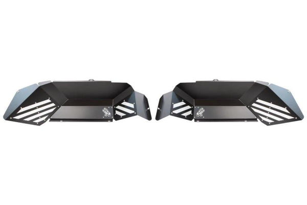 Fishbone Offroad 2020+ JT Gladiator Rear - Black Aluminum Inner Fenders