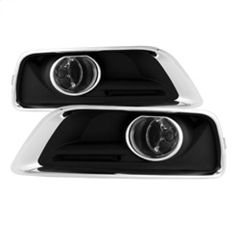 Spyder Chevy Malibu 2012-2015 OEM Fog Light W/Universal Switch- Clear FL-CMA2012-C