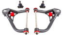 BMR 67-69 1st Gen F-Body Non-Adj. Upper A-Arms (Polyurethane) - Black Hammertone
