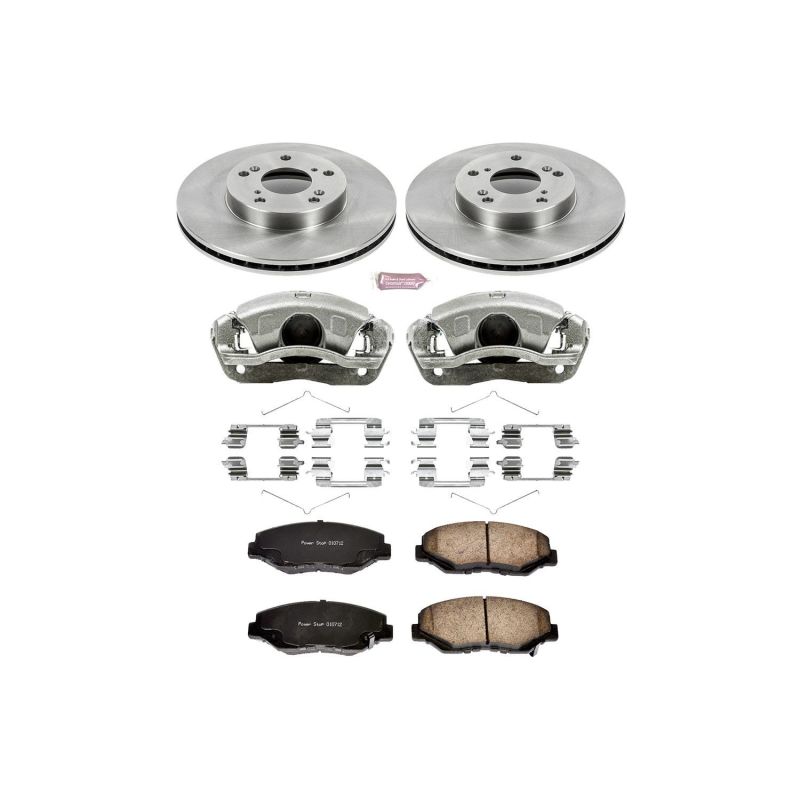 Power Stop 14-15 Acura ILX Front Autospecialty Brake Kit w/Calipers