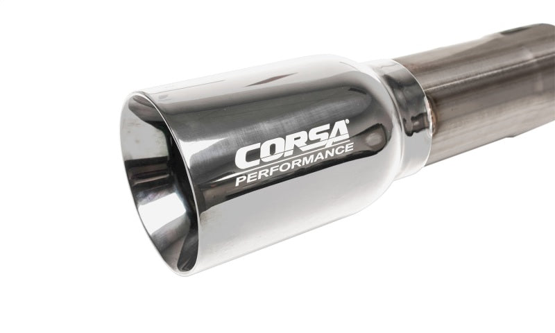 Corsa 18-21 Jeep Wrangler JLU 3.6L 2.75in Sport Cat-Back Exhaust w/ American Flag Tips