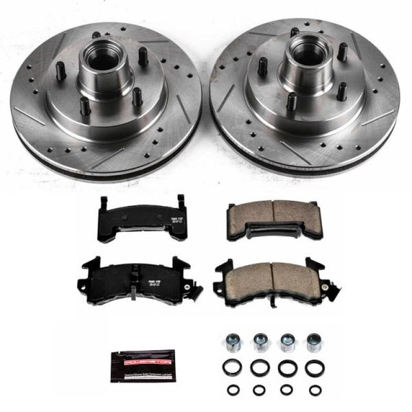 Power Stop 82-87 Buick Regal Front Z23 Evolution Sport Brake Kit