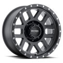 Method MR306 Mesh 18x9 -12mm Offset 8x6.5 130.81mm CB Matte Black Wheel