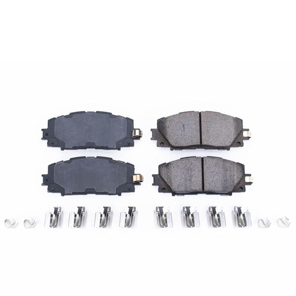 Power Stop 11-17 Lexus CT200h Front Z17 Evolution Ceramic Brake Pads w/Hardware