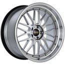 BBS LM 20x10.5 5x114.3 ET20 CB66 Diamond Silver Center Diamond Cut Lip Wheel