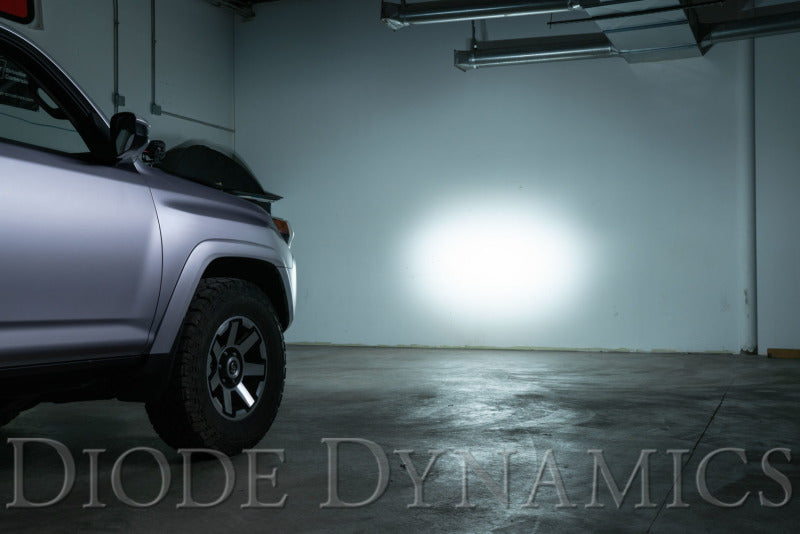 Diode Dynamics 14-19 Toyota 4Runner SS30 (Single) Stealth Lightbar Kit - White Driving
