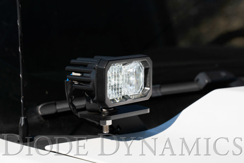 Diode Dynamics 14-19 Silverado/Sierra SS3 LED Ditch Light Kit - Pro White Combo