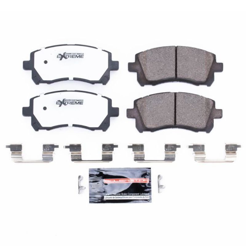 Power Stop 98-02 Subaru Forester Front Z26 Extreme Street Brake Pads w/Hardware