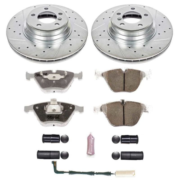 Power Stop 02-05 BMW 745i Front Z26 Street Warrior Brake Kit