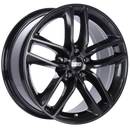 BBS SX 18x8 5x114.3 ET40 Crystal Black Wheel -82mm PFS/Clip Required