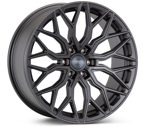 Vossen HF6-3 24x10 / 6x139.7 / ET25 / Deep Face / 106.1 - Matte Gunmetal