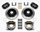 Wilwood Dynapro Dust-Boot P/S Park Brake Kit Drilled Big Ford 2.36in Offset