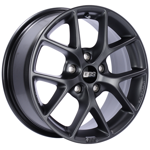 BBS SR 16x7 5x114.3 ET45 Satin Grey Wheel -82mm PFS/Clip Required