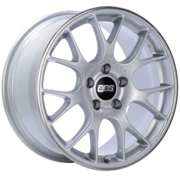 BBS CH-R 20x10.5 5x120 ET35 Silver Polished Rim Protector Wheel -82mm PFS/Clip Required