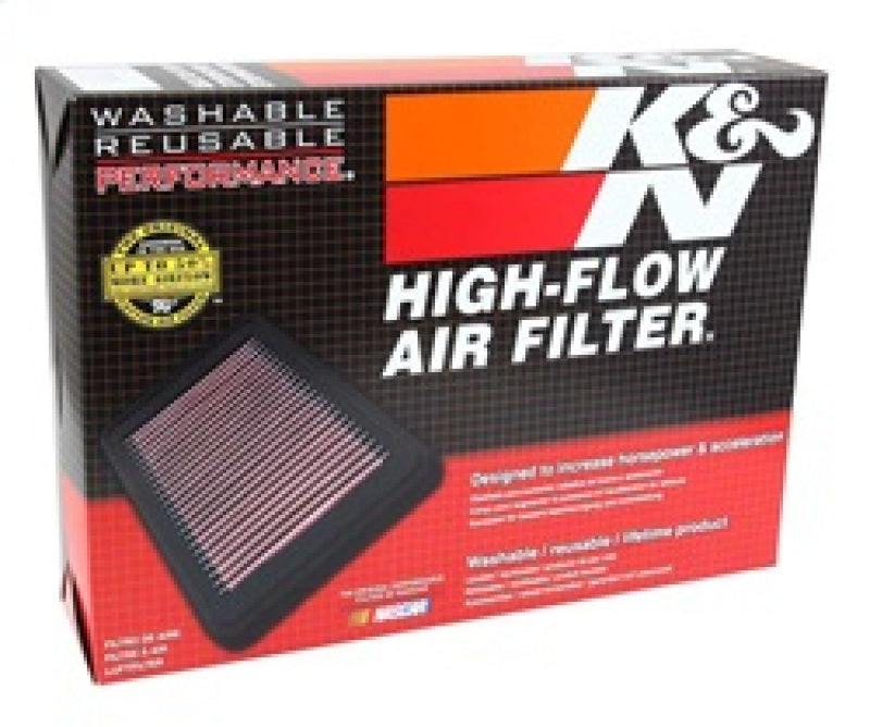 K&N Replacement Air Filter for 11-14 BMW M5/M6 4.4L V8 / 2015 M4/M3 3.0L I6  (2 per box)